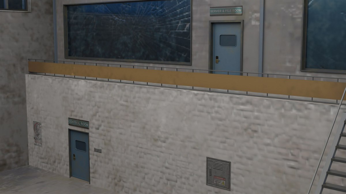 Old Abandoned Warehouse Interior And Exterior URP HDRP Textures