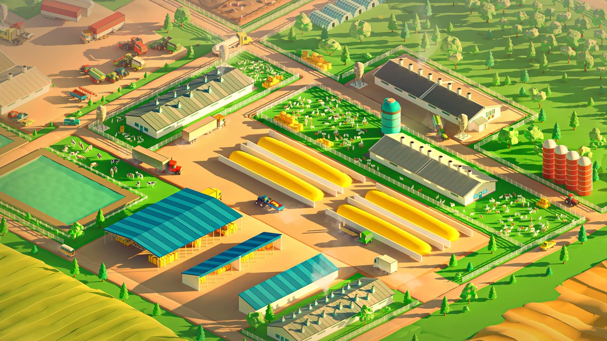 Farm - Low Poly 3D Models Pack