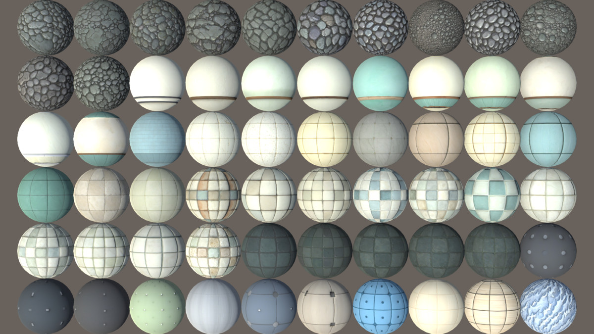 450+ Stylized Textures - Mega Pack Vol 7