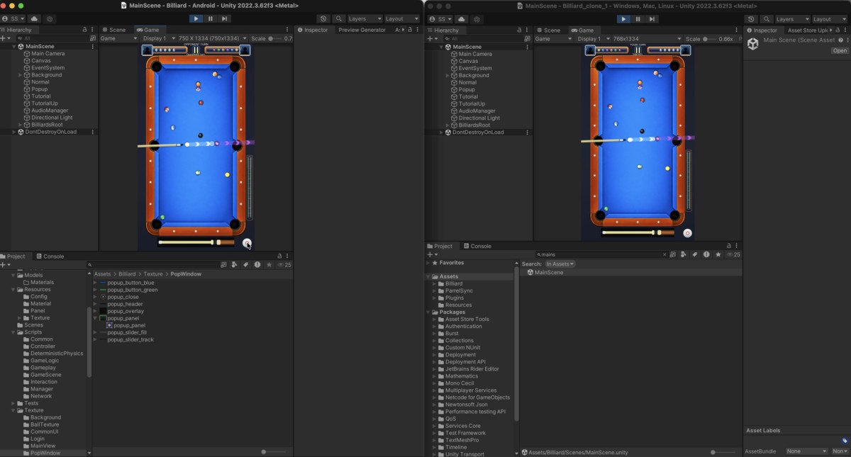 8Ball Multiplayer Kit(Deterministic physics)
