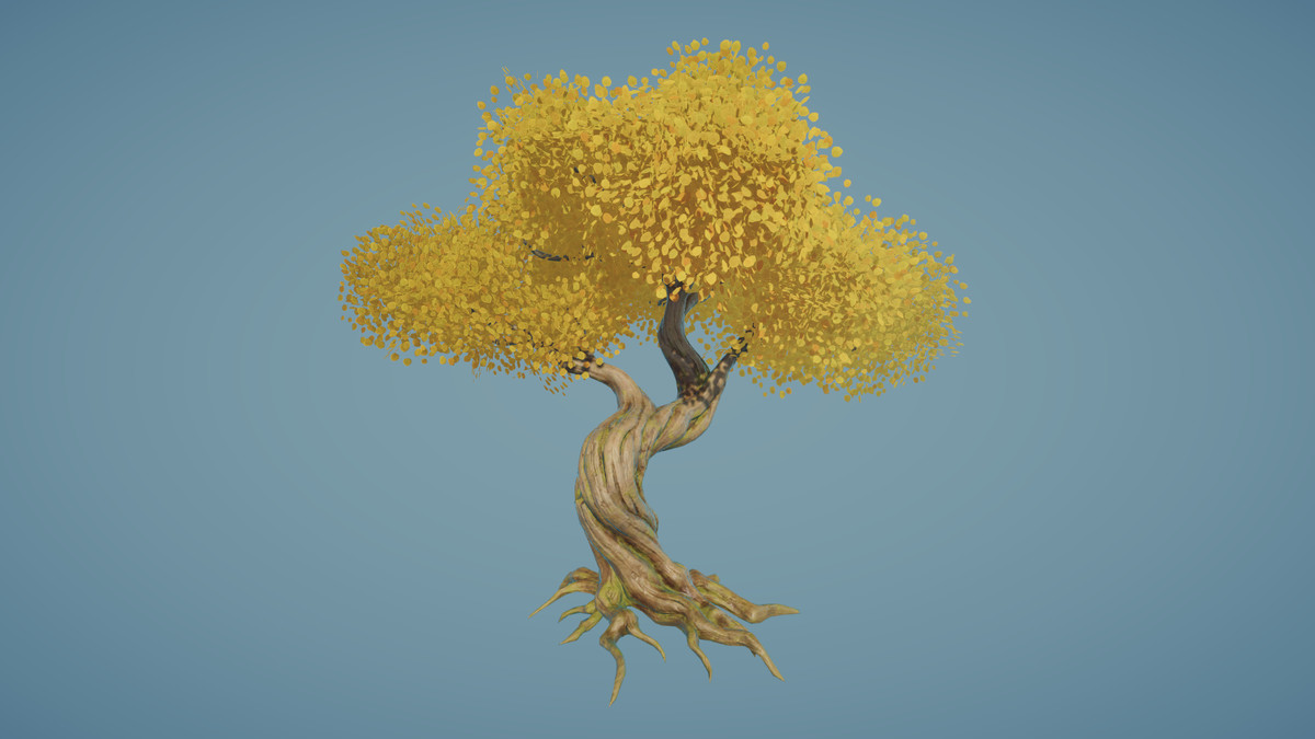 Animated Stylized Trees