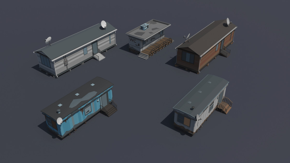 Desert Environment pack - Low Poly 3D