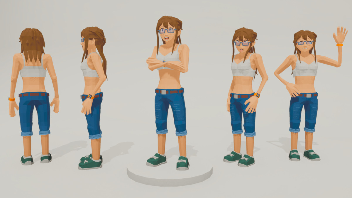 Anime Stylized Character Customizer