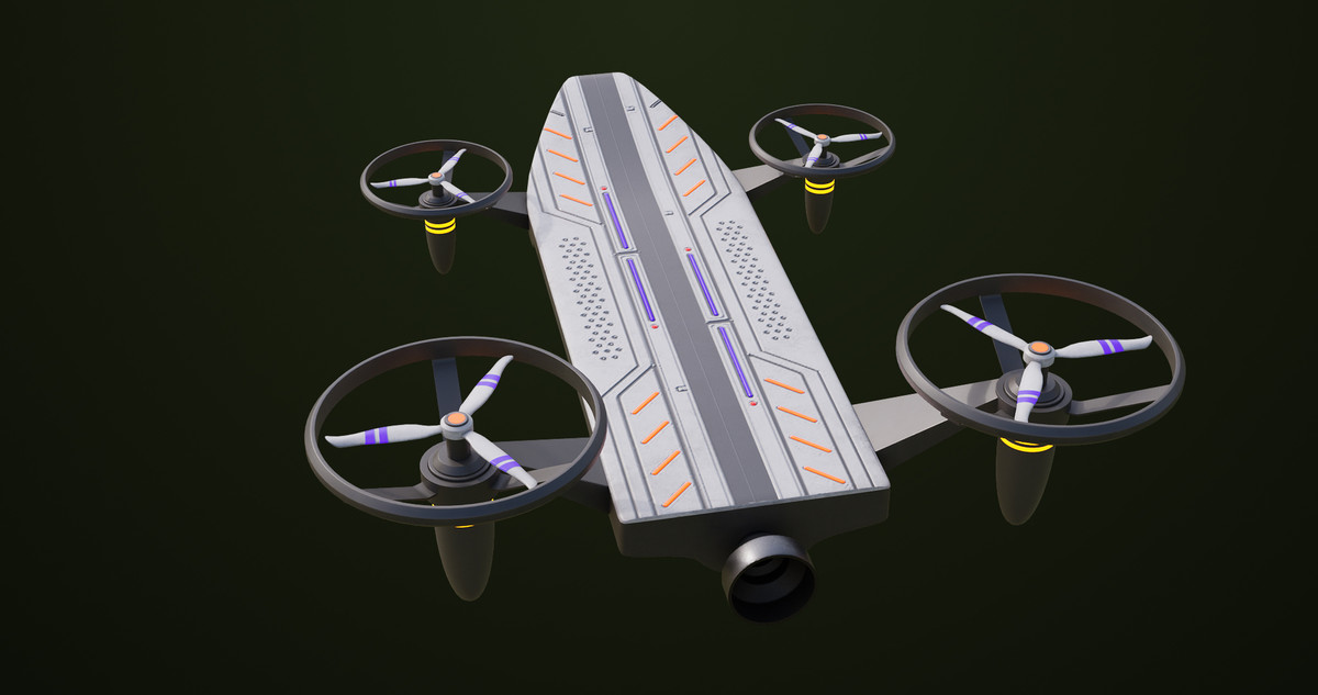 10 Sci Fi Hoverboards URP HDRP Textures