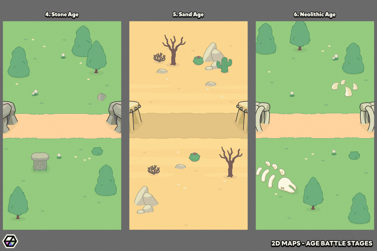 2D Maps - Age Battle Stages