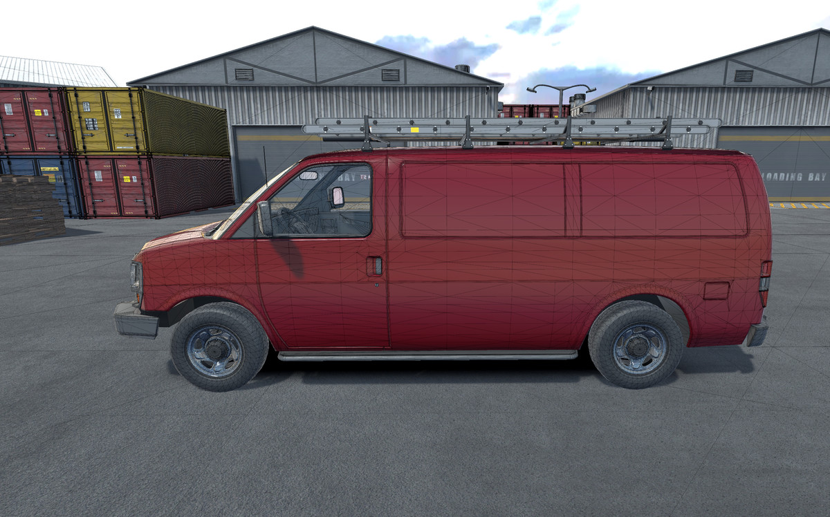 Modern utility van