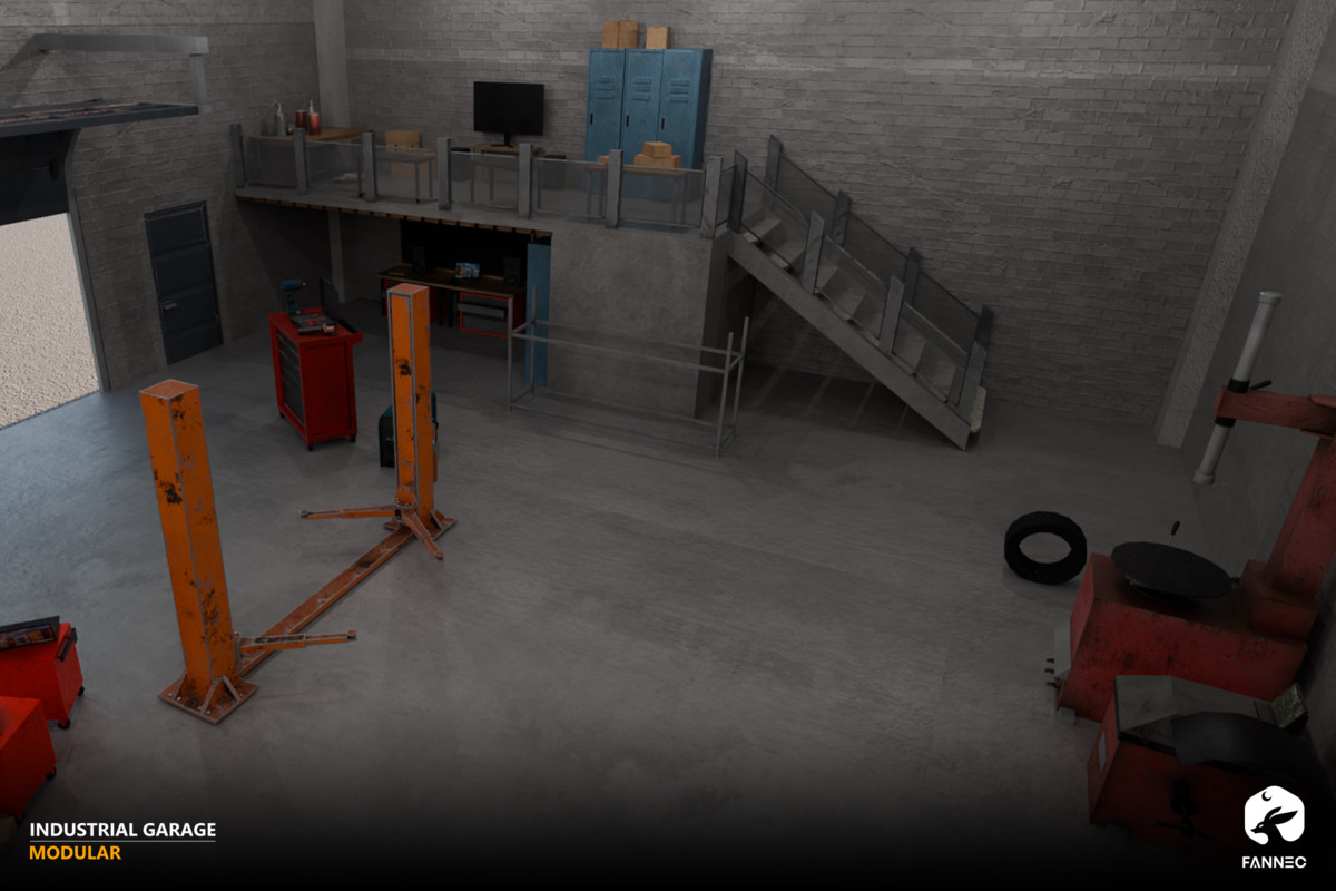 Modular - Industrial Garage