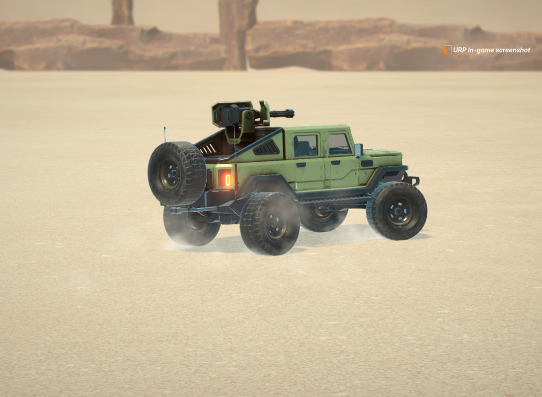 Combat Military Vehicle - Drivable 4x4 Pickup Truck