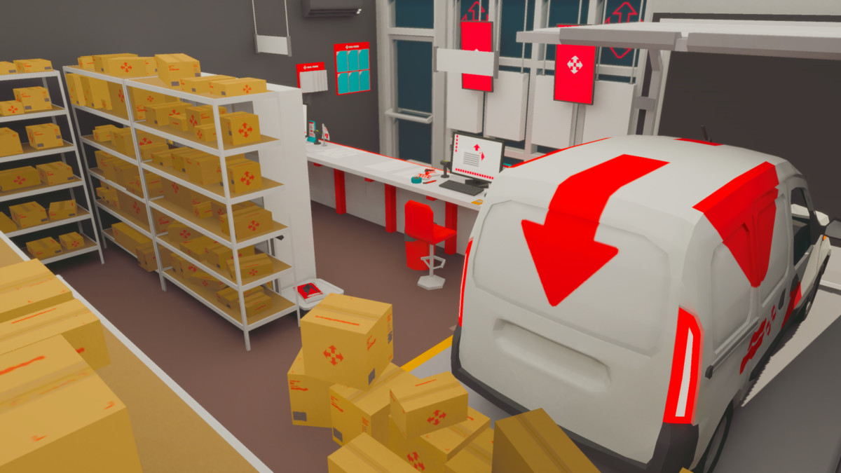 Low Poly Post Office