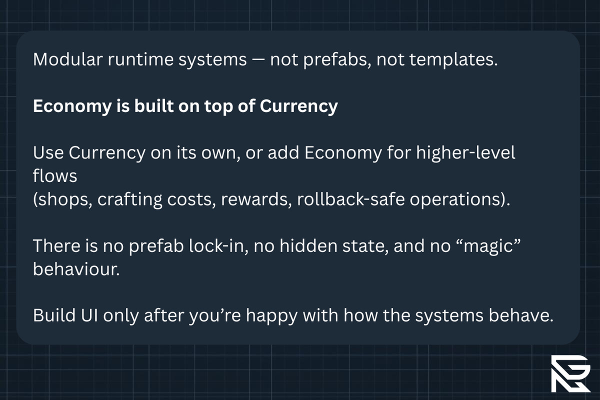 RevFramework: Currency & Economy