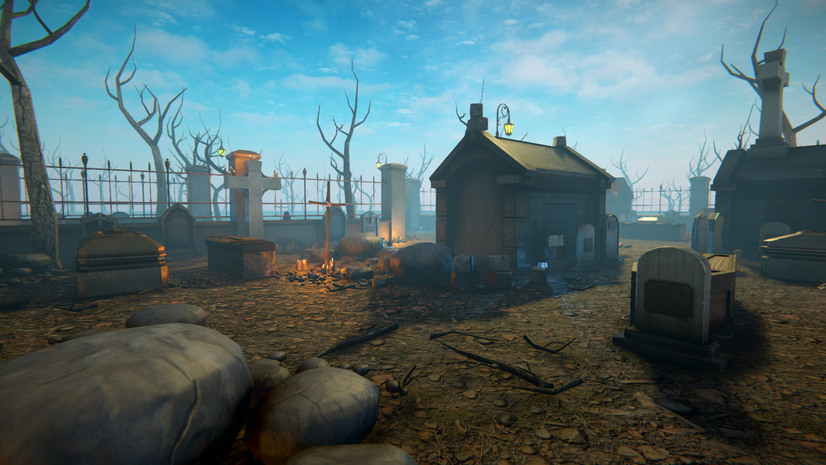 Realistic Cemetery Asset Package