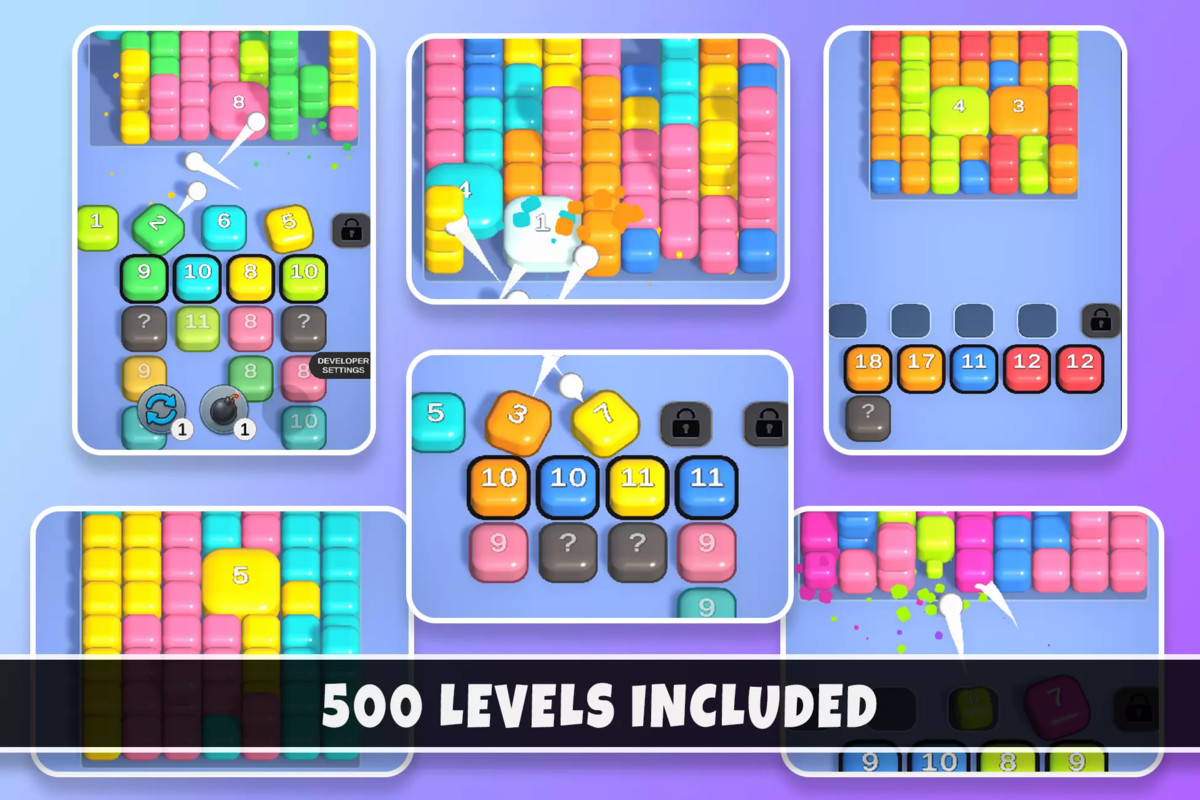 5 HyperCasual Games | Bundle 1
