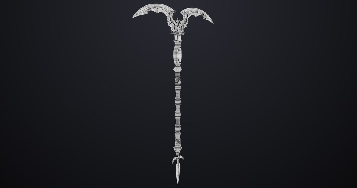 3 Medieval Battle Axes URP HDRP Textures