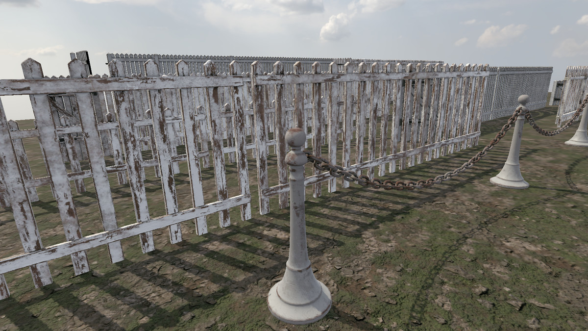 Modular Picket Fencing