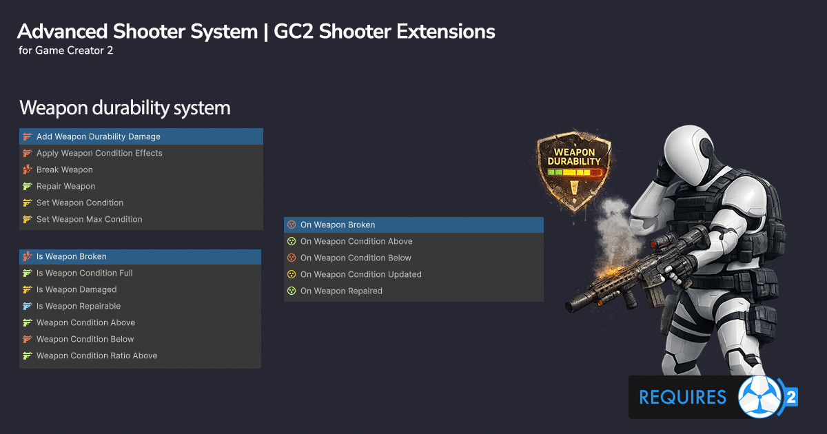 Advanced Shooter System | GC2 Shooter Extensions