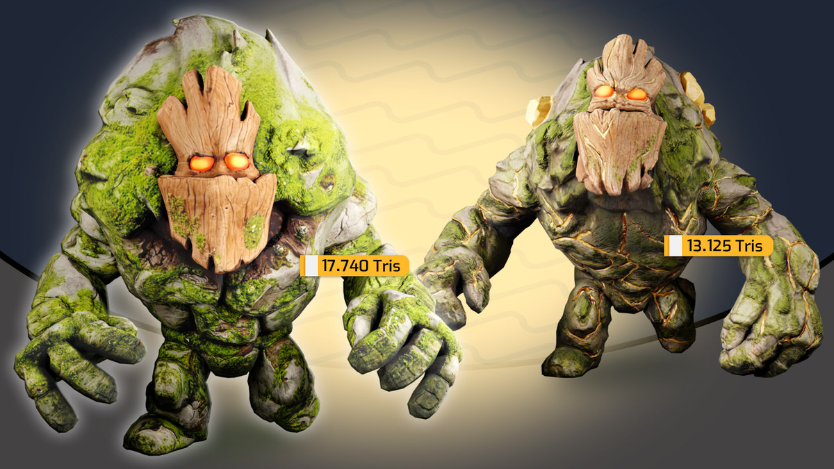 Stylized Rock Monsters 1