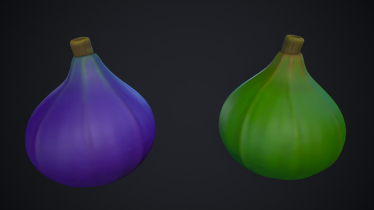 Stylized Fruit Pack – Market & Food Props – Game Ready