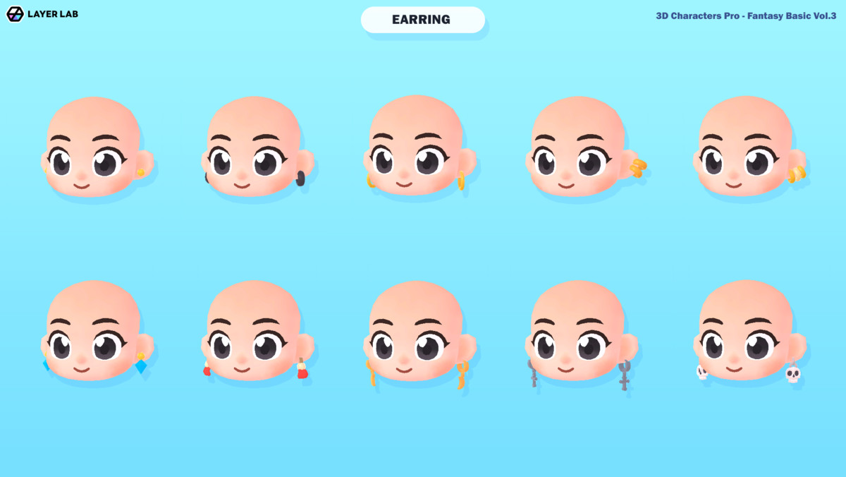3D Characters Pro - Fantasy Basic Vol.3
