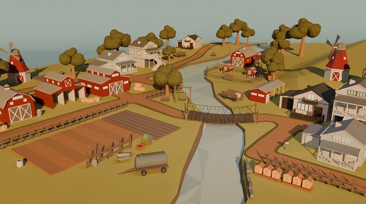 Low-Poly Farm Pack