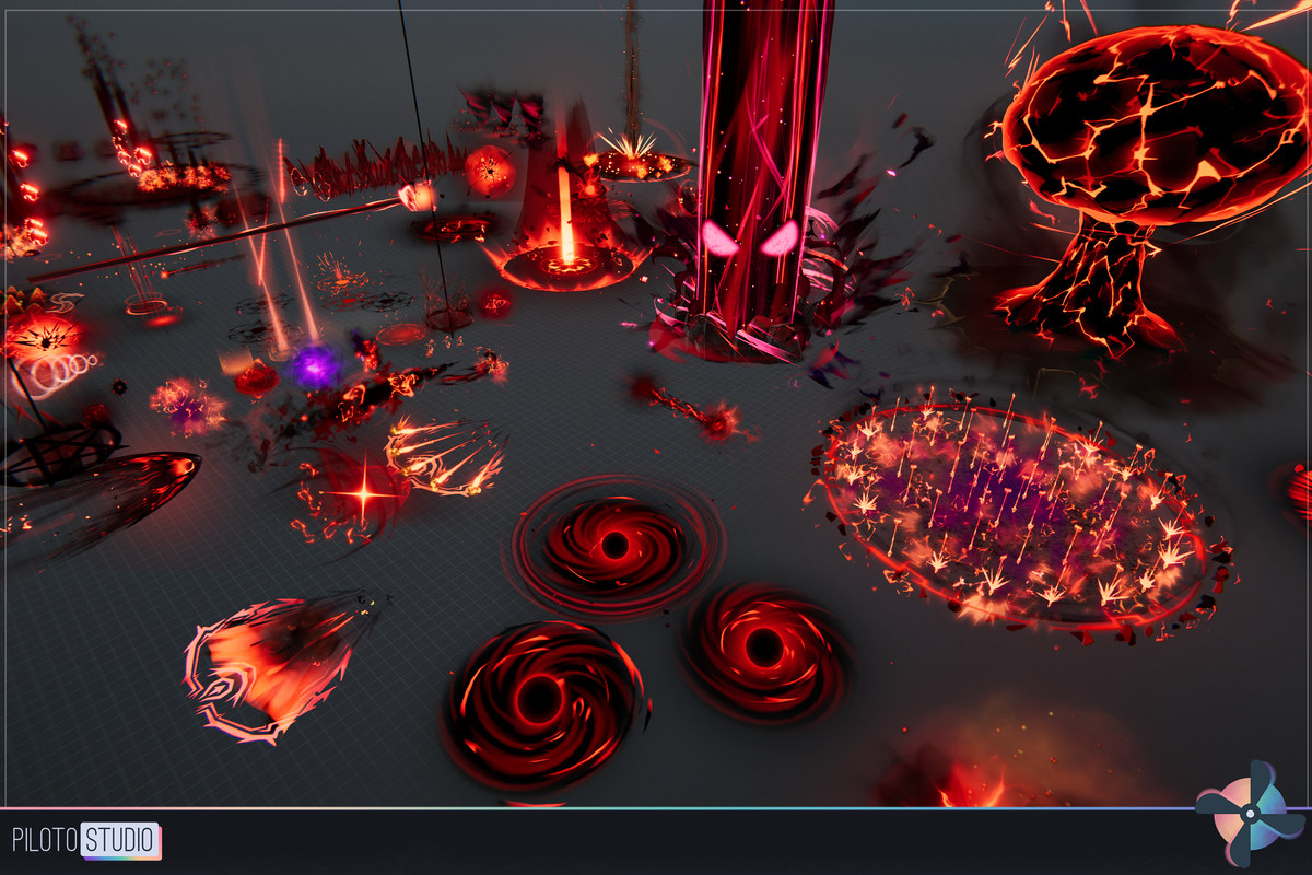 Dark Magic Stylized VFX Starter Kit