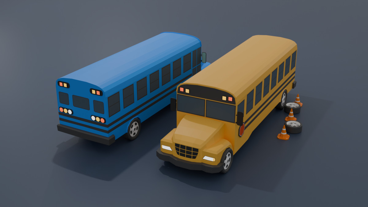 Low Poly Vehicles-Optimized Package