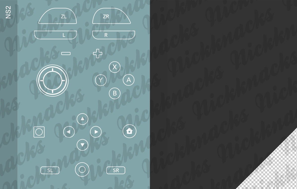 Controller Overlays & Button Kits (3 styles) x9 controllers +keyboard/mouse
