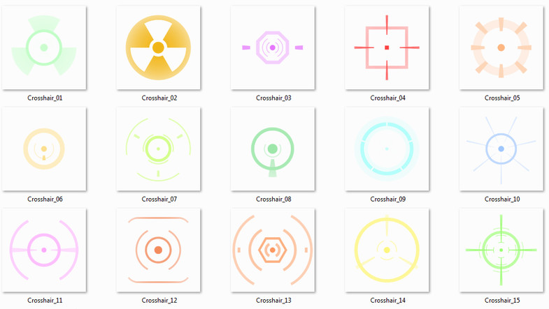 crosshair texture dds