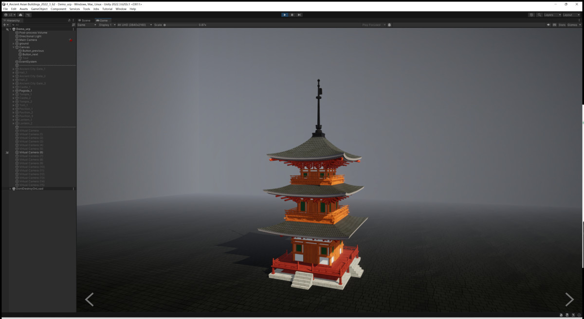 Asian Ancient Buildings