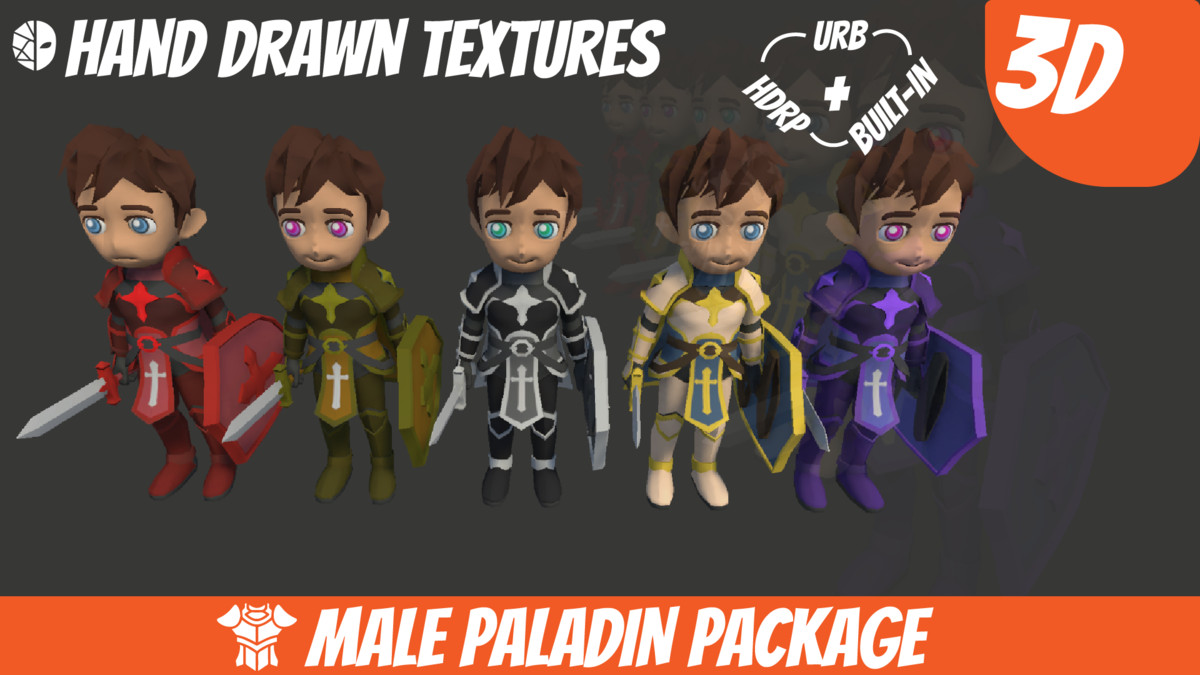 Morphara Fantasy Heros - Male Sacred Paladin