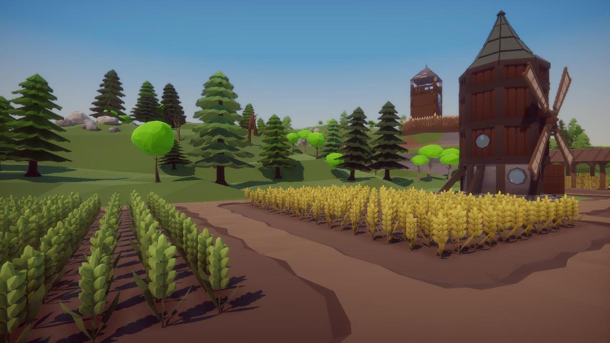 Low Poly Modular Medieval Village - Mini World Studio