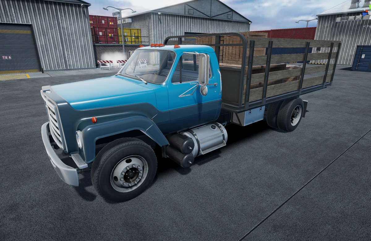 80s Stakebed truck