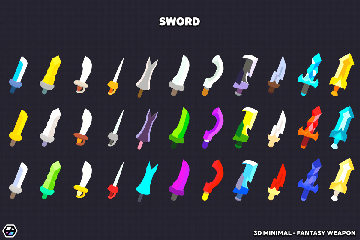 3D Minimal - Fantasy Weapon