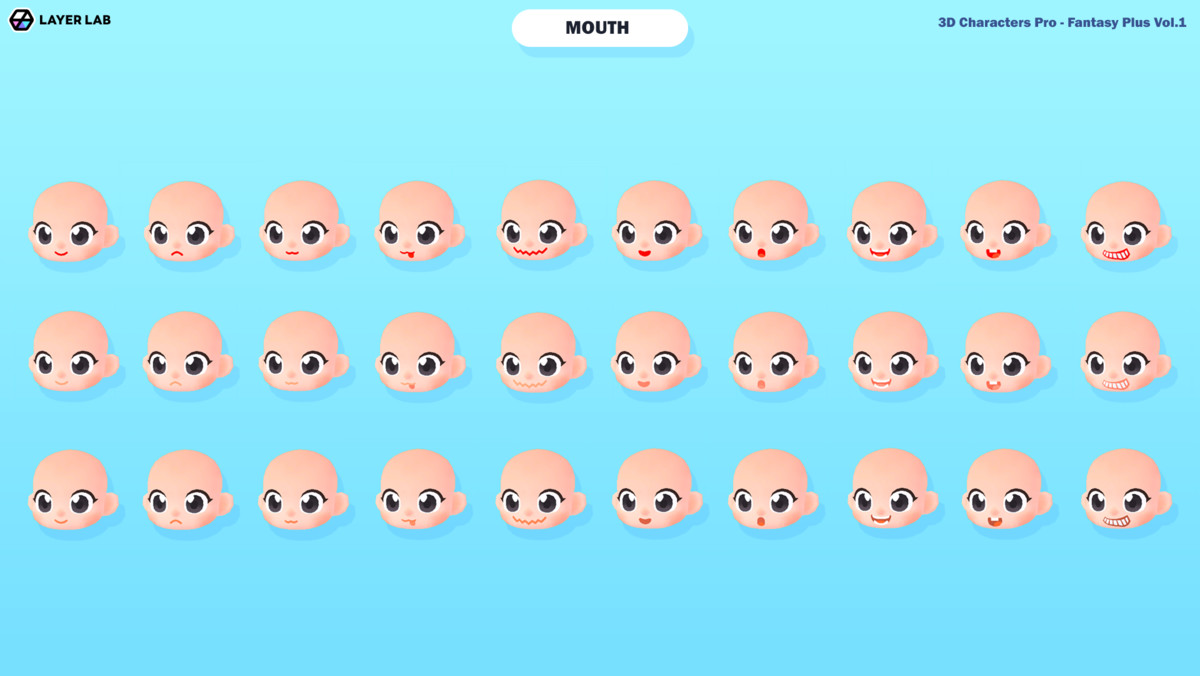 3D Characters Pro - Fantasy Plus Vol. 1