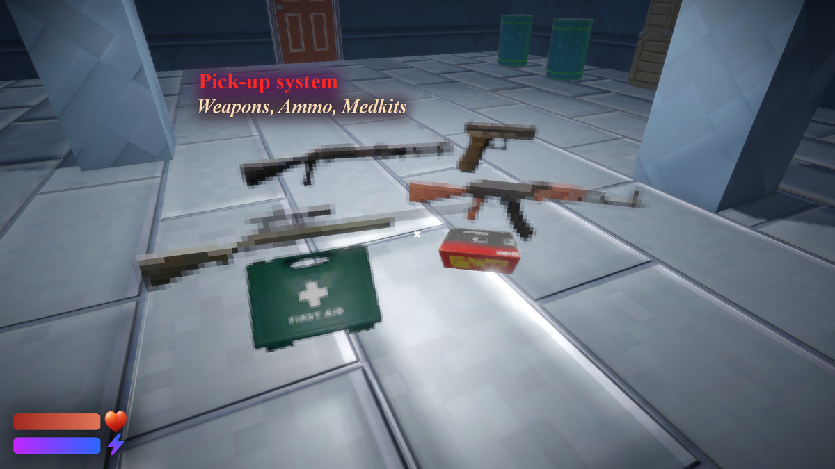 Retro FPS Kit - Weapons/Characters/Inventory