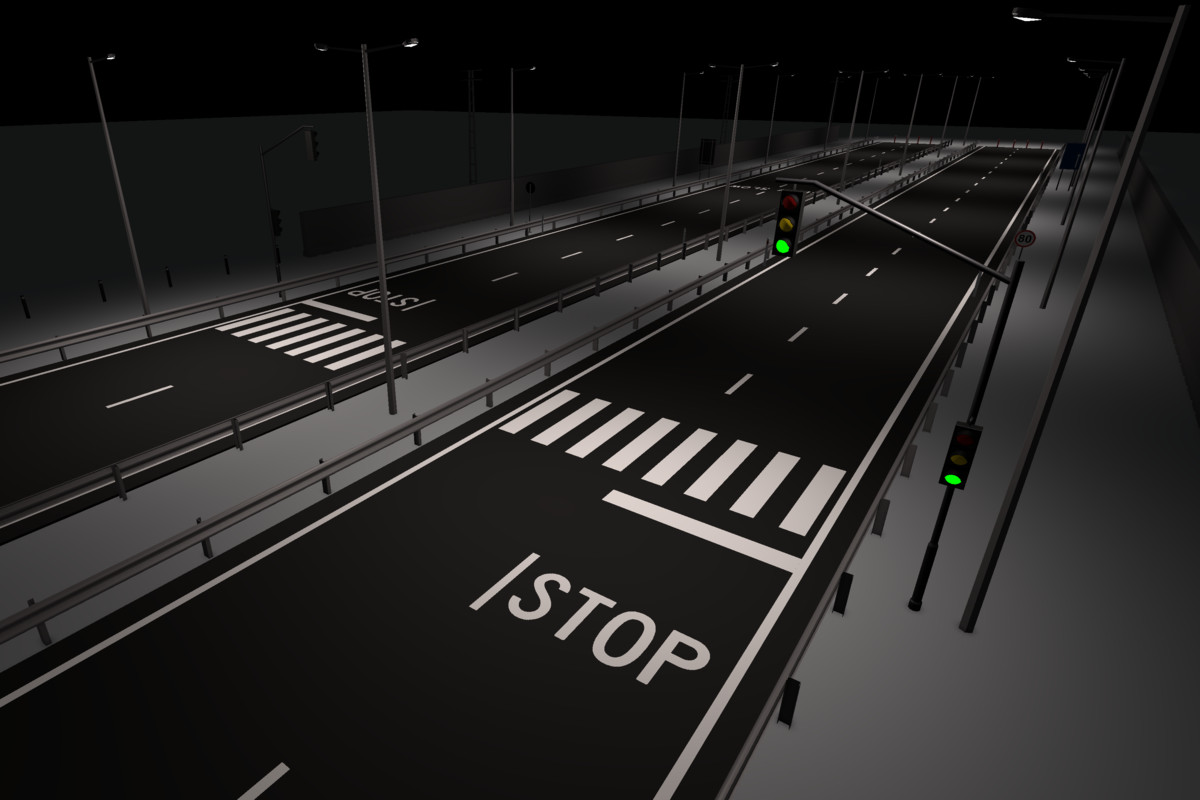 Low Poly Urban Traffic Pack