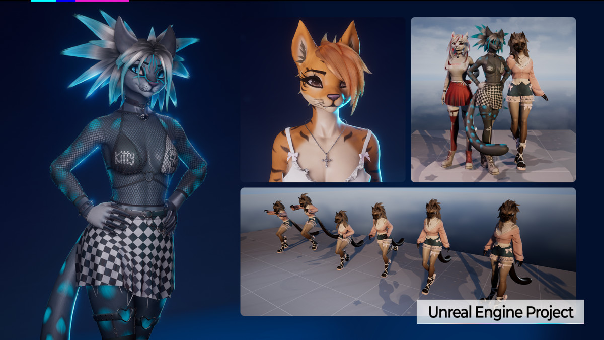 Furry! Feline Girl
