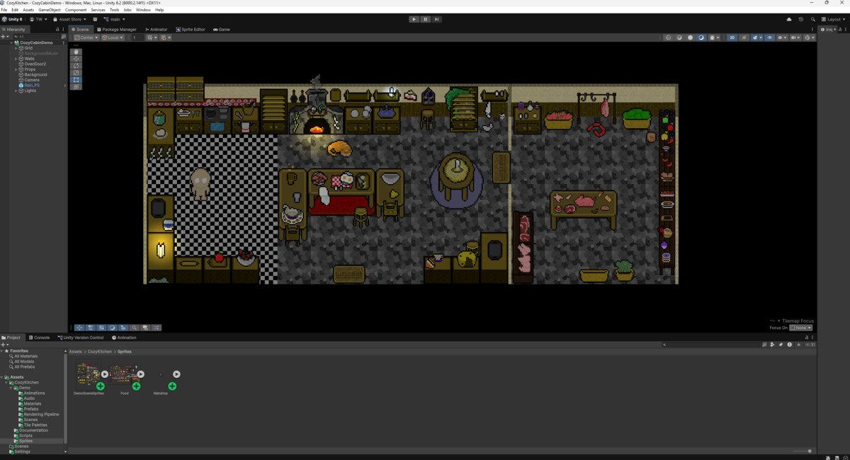 Timbeaux's Cozy Kitchen Asset Pack, image 3