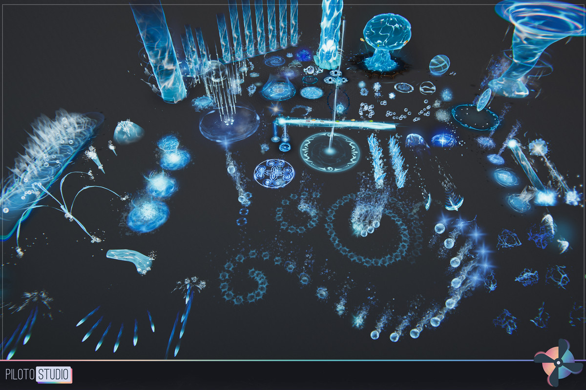 Water Magic Stylized VFX Starter Kit