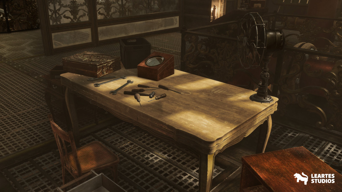 Steampunk Clock Factory Environment