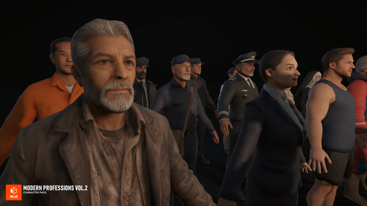 Modern Professions Vol.2 - Character Pack