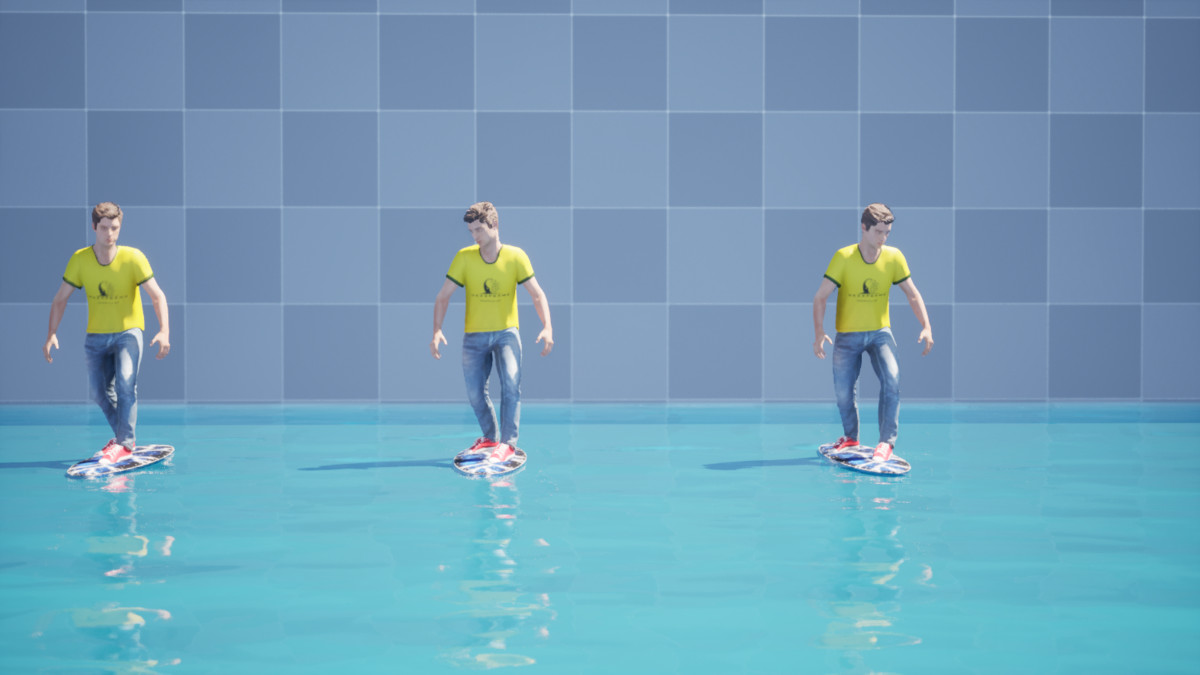 Surfing Animation