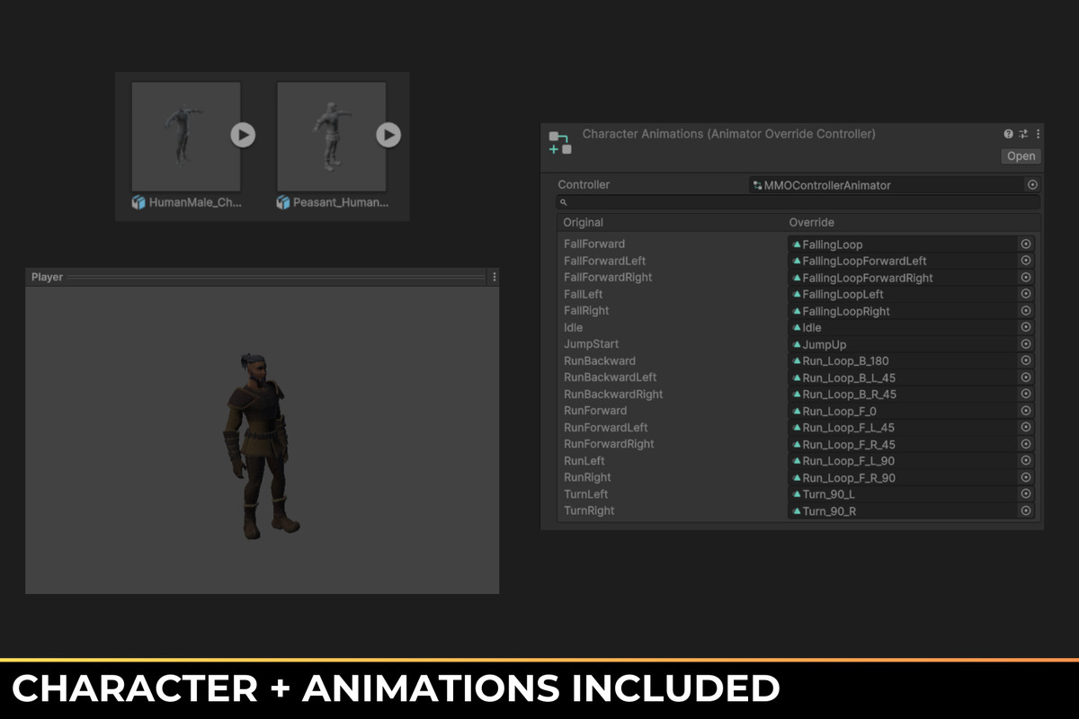 MMORPG Character Controller