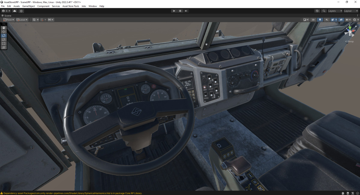 Rigged Military Cars Bundle 4pcs