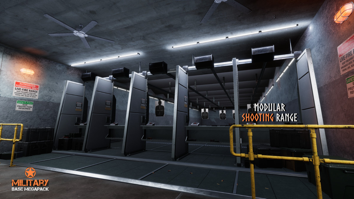 Military Base Megapack (Modular Military Base, Military Facility, Outpost, Army)