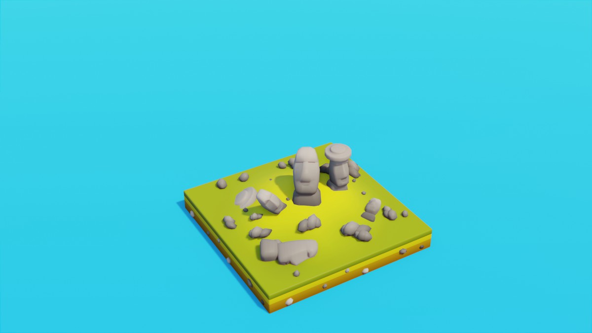 Low Poly LandMarks by IGS