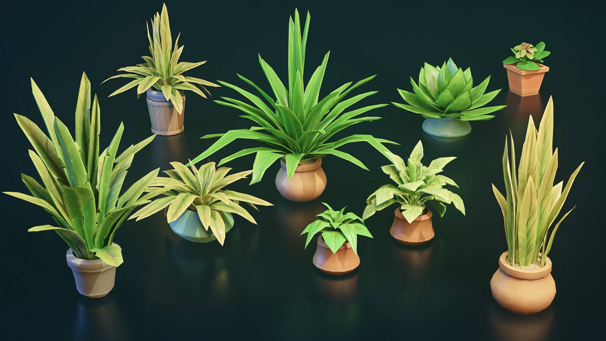 Stylized Home Plants