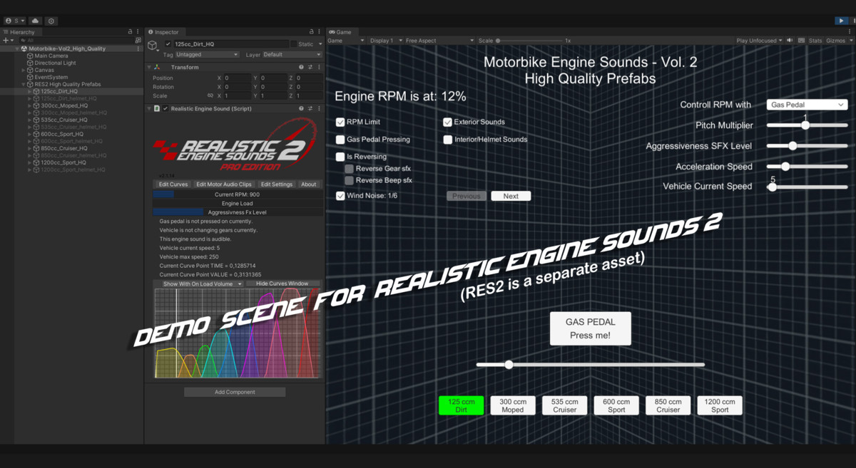Motorbike Engine Sounds - Vol. 2
