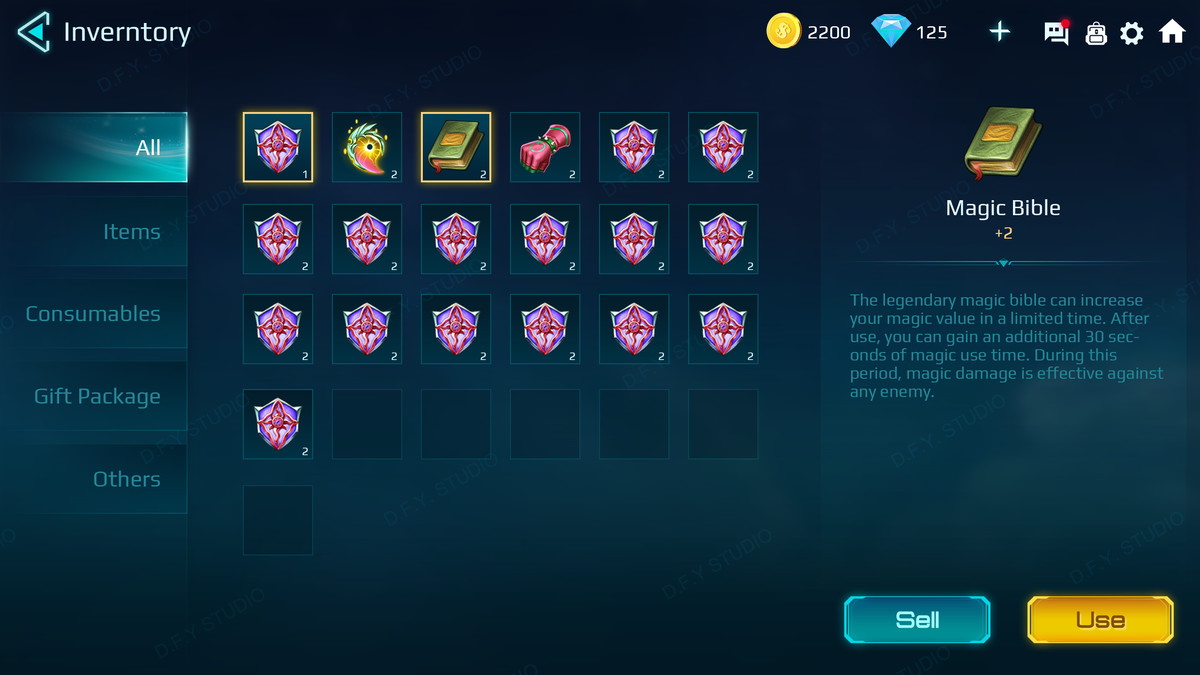 Sci-Fi Cyber UI Pro_Cyan Theme