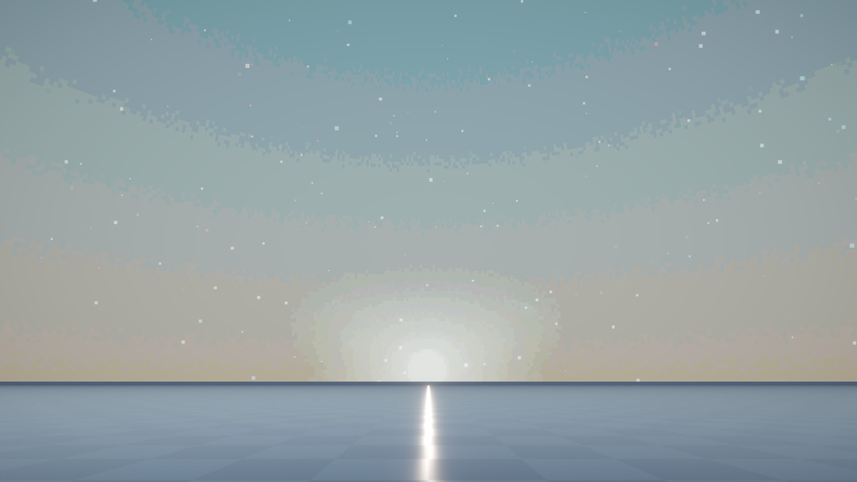 Procedural Pixel Skybox