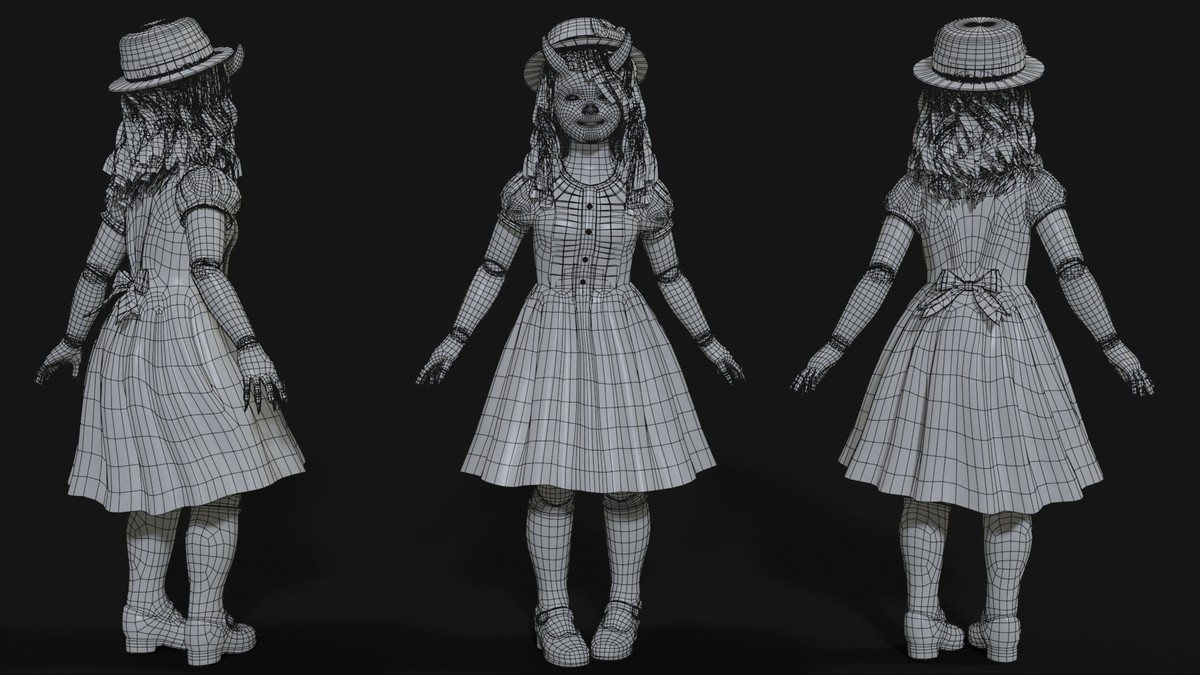 Mannequin girl — Doll and Demon Bundle